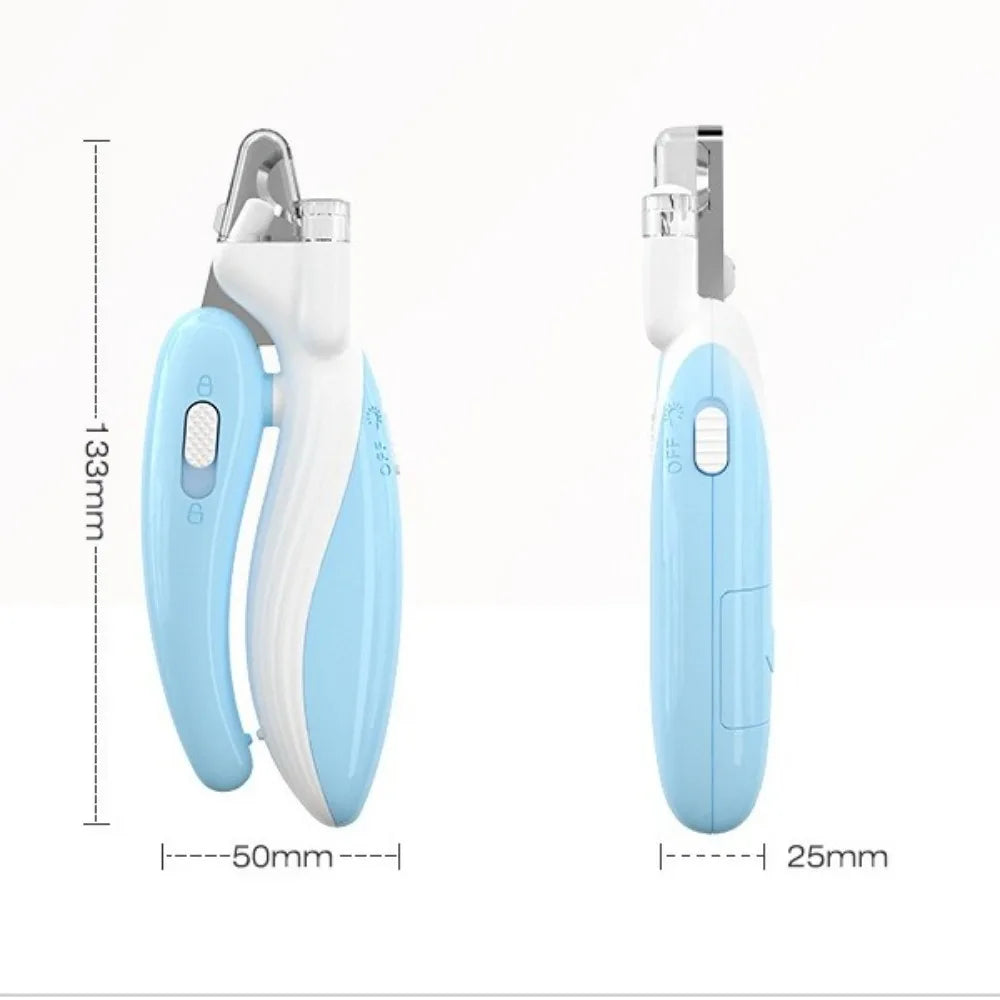 Pet Nail Clippers with Led Light